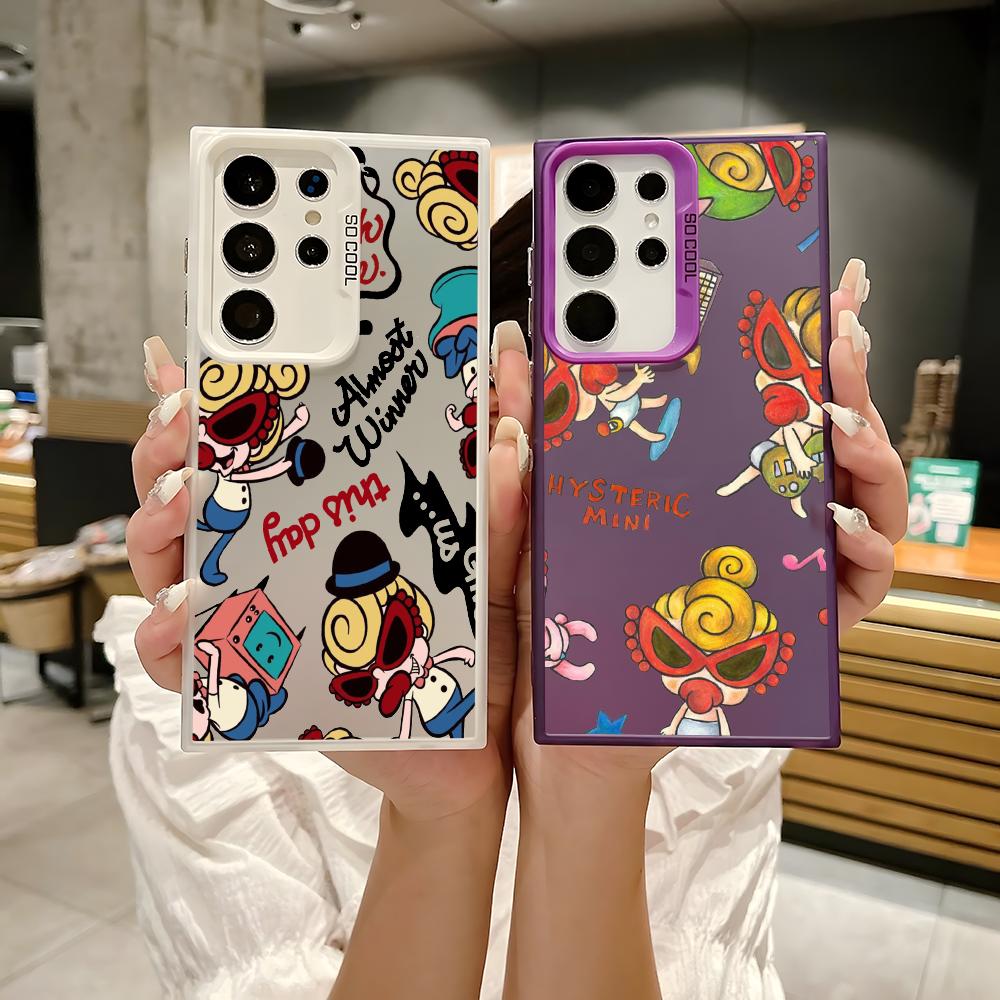 Phone Cases H&M - 漫画風H-Hystericミニフォンケース、Samsung Galaxy S25 S24 S22 S23