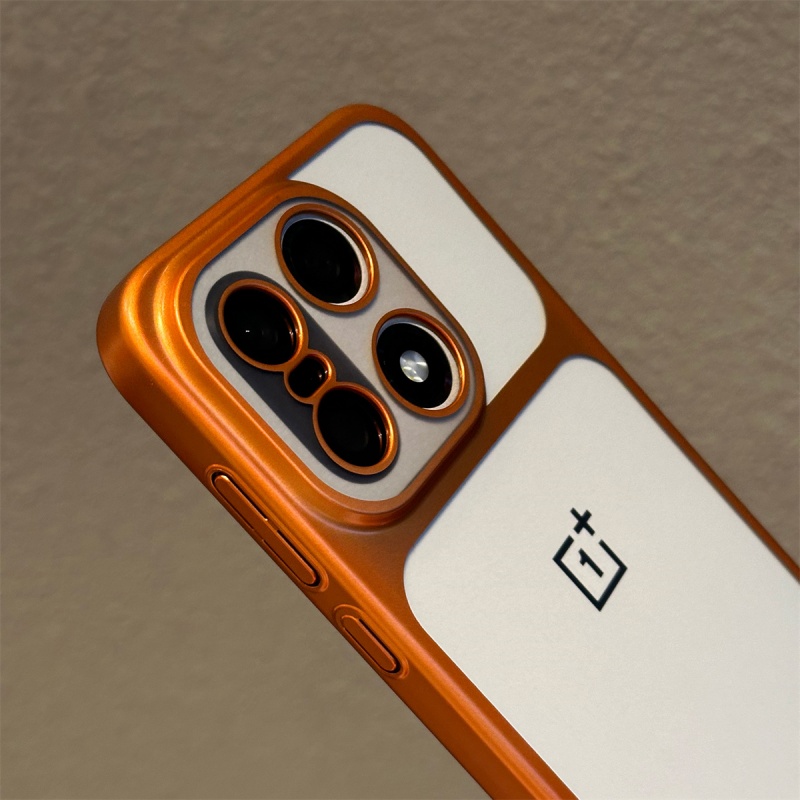 Luxury Plating Case - 高級ナノマット半透明ケース OnePlus 15 OnePlus15 用ケース頑丈な PC
