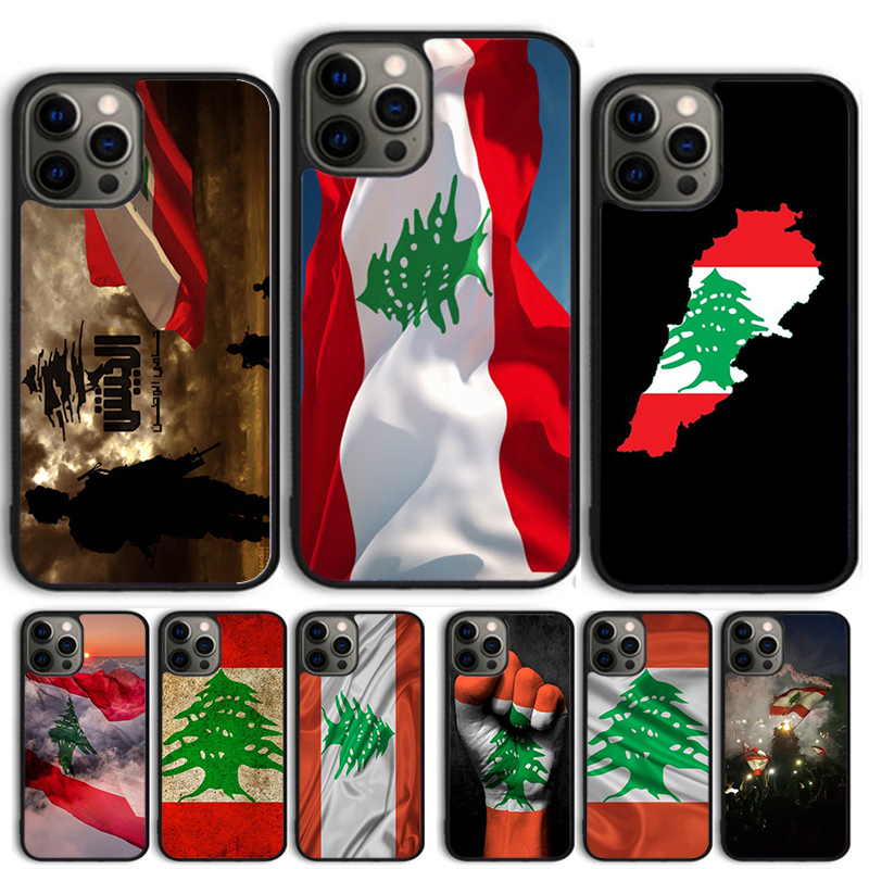 Phone Cases Lebanon - レバノン国旗柄スマホケース iPhone 17 Air 16 15