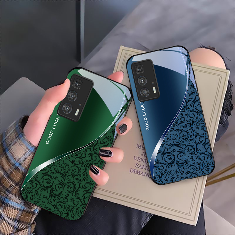 Phone Cases Moto G - 黒い巻き毛の草模様 Motorola Moto Edge 20 Lite