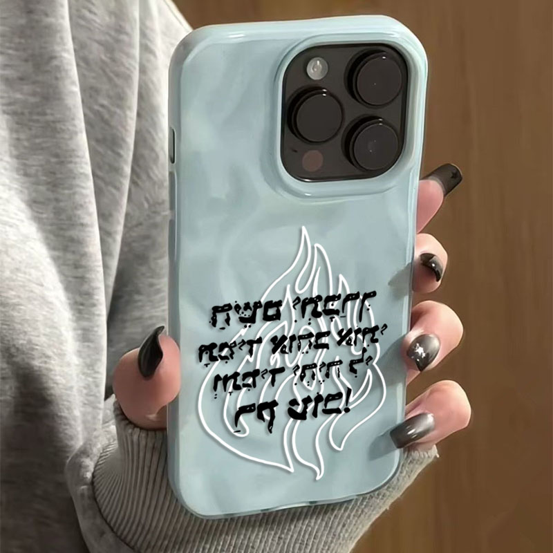 新ファッション炎模様シリコン製ソフトフォンケース iPhon - Phone Cases Trending のレビューと価格