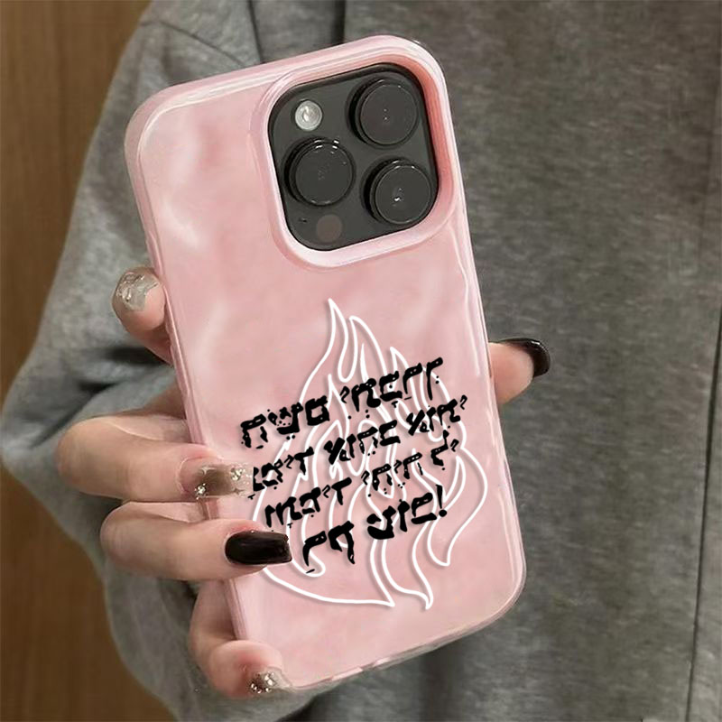 新ファッション炎模様シリコン製ソフトフォンケース iPhon - Phone Cases Trending のレビューと価格