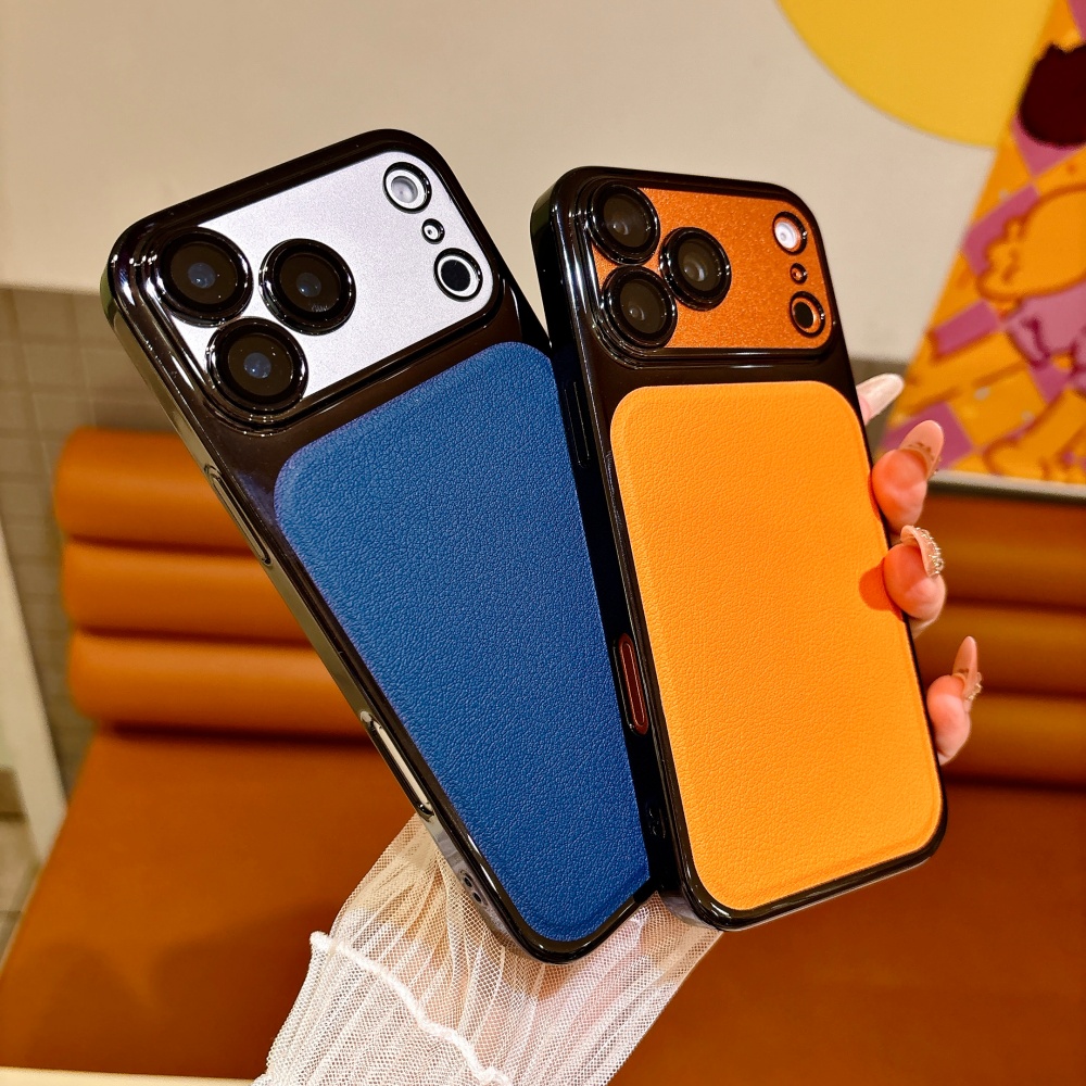 高級無地PUレザーマットメッキケース iPhone 17 1 - Luxury Plating Case のレビューと価格