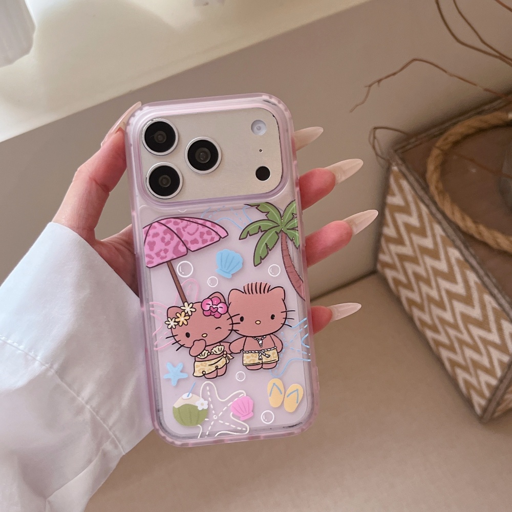豪華で可愛い漫画風ビーチバケーションスタイルのiPhone  - Phone Cases Beach のレビューと価格