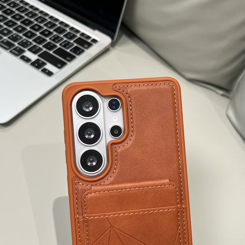 高級合成皮革カードホルダー付きスマホケース サムスンギャラク - Phone Cases With Card Holder のレビューと価格