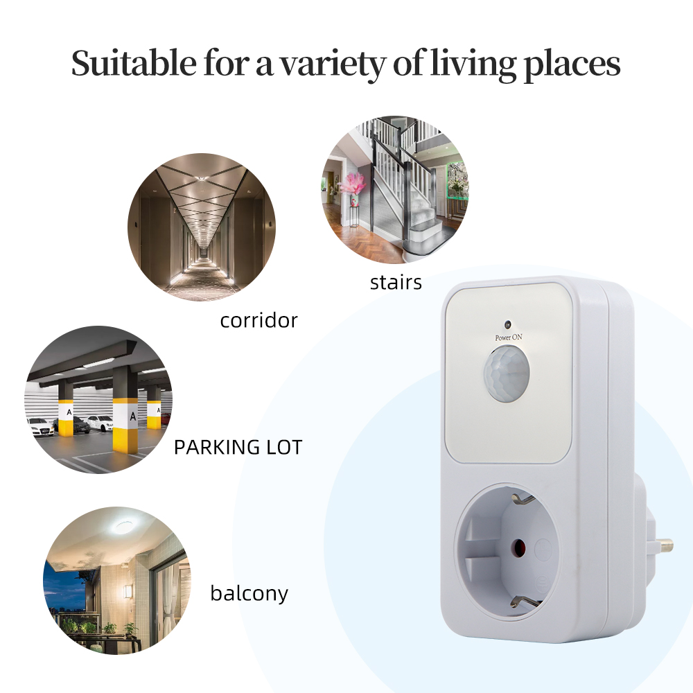 PIR 赤外線センサー ソケットプロテクター LED ナイト - Phone Cases Uk のレビューと価格
