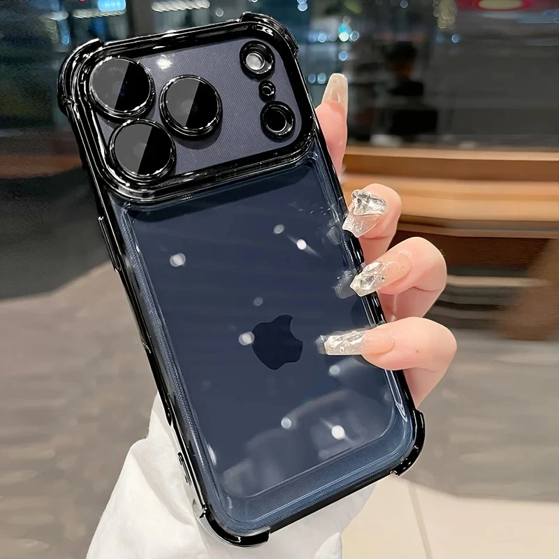 高級メッキ加工耐衝撃クリアスマホケース iPhone 17  - Luxury Plating Case のレビューと価格
