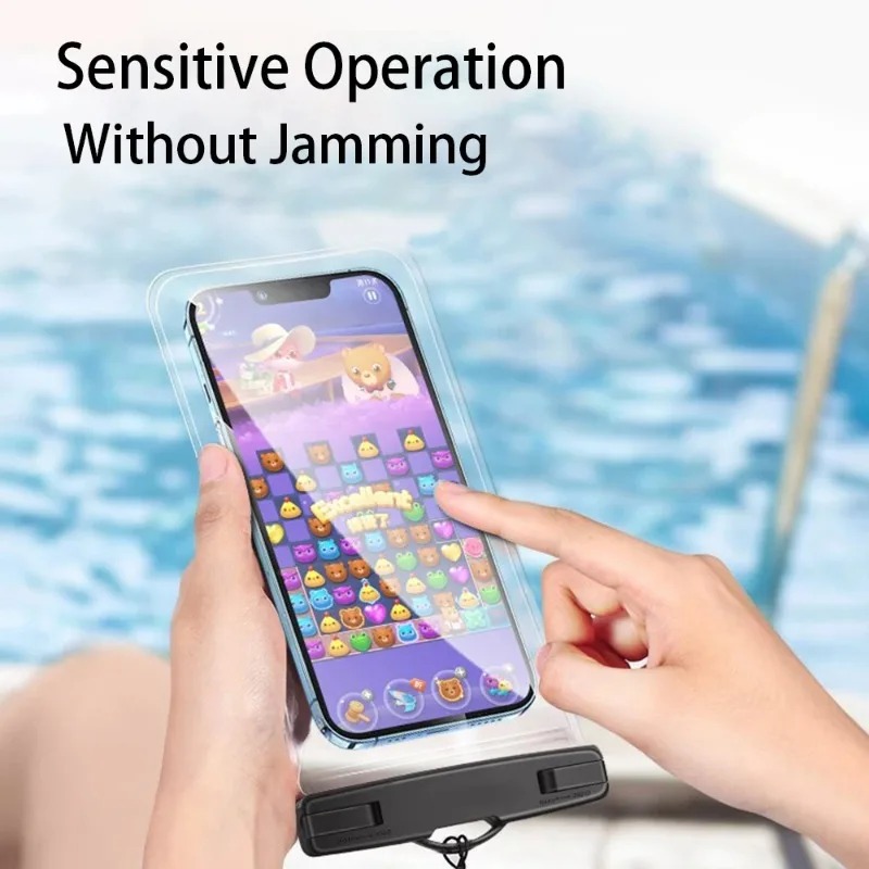 水泳用ユニバーサル防水スマホケース - iPhone 11  - Phone Cases Beach のレビューと価格