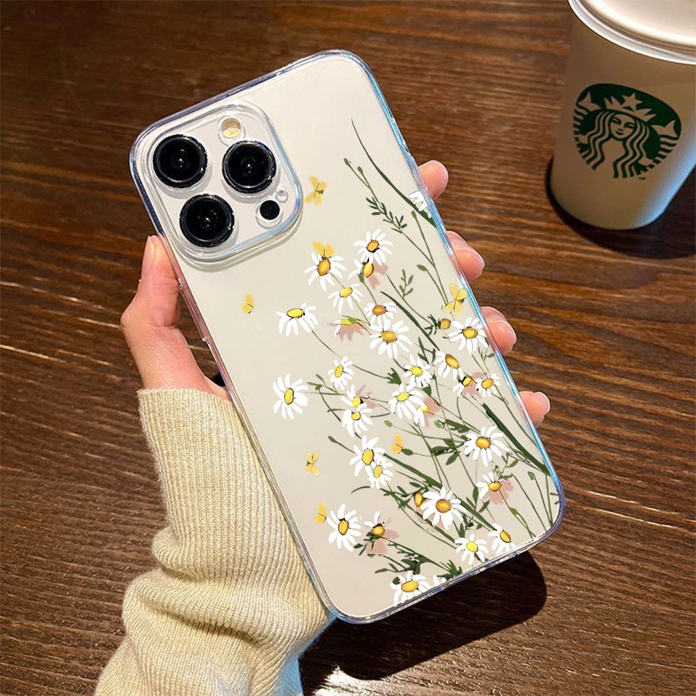 新しいデイジー柄iPhoneケース iPhone 13 12 - Phone Cases Iphone 15 のレビューと価格