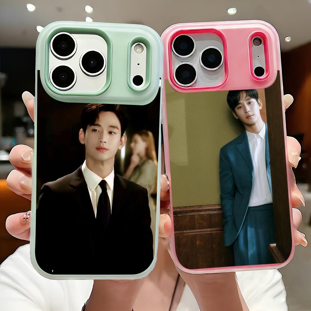 韓国スター キム・スヒョン iPhoneケース 2-in-1 - Phone Cases With Card Holder のレビューと価格