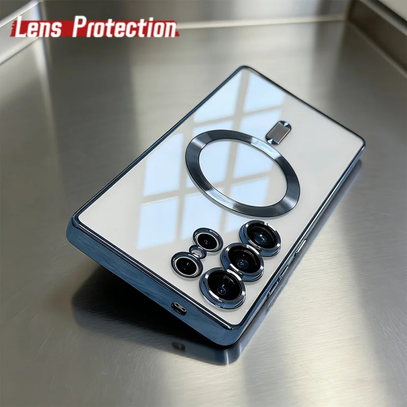 高級感のあるMagsafe対応磁気ワイヤレス充電ケース Sa - Luxury Plating Case のレビューと価格