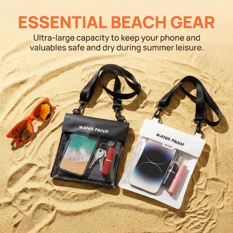 大容量防水電話ケース水泳バッグ電話超密閉シールビーチラフティ - Phone Cases Beach のレビューと価格