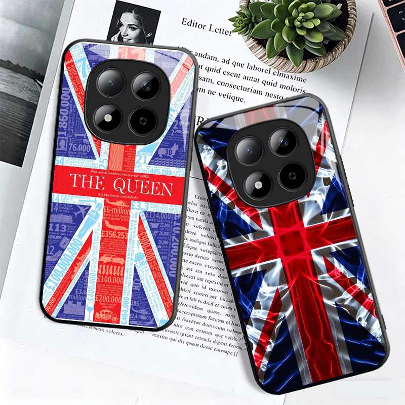 ユニオンジャック イギリス国旗 ガラス製スマホケース Xia - Phone Cases Uk のレビューと価格