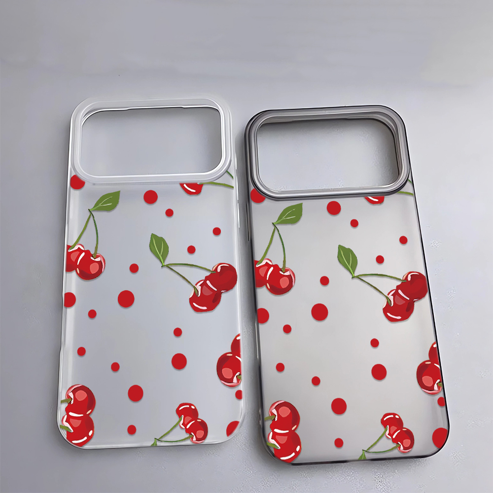 2026トレンド チェリーパターン キュートで可愛い 女の子 - Phone Cases Trending のレビューと価格