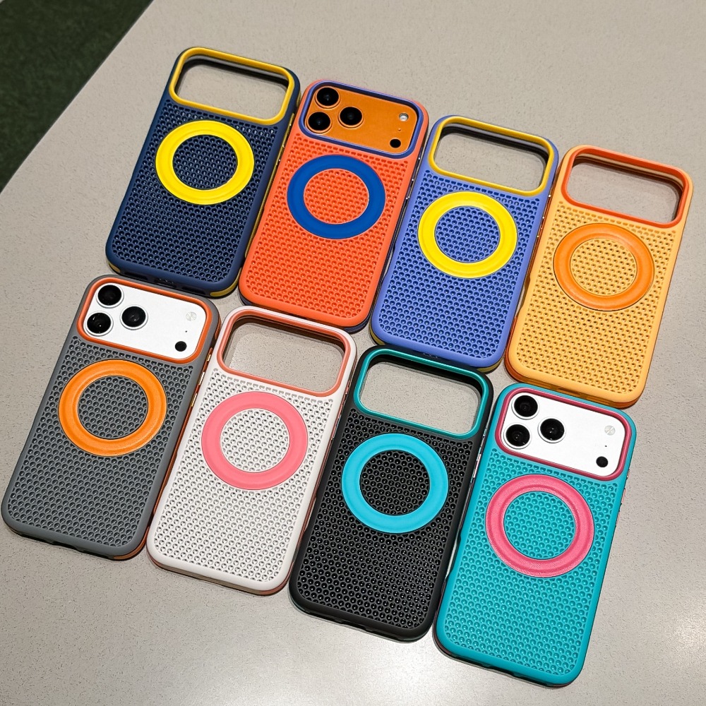 ファッションドーパミン 3D ハニカム冷却 マグネット式スマ - Phone Cases Iphone 15 のレビューと価格