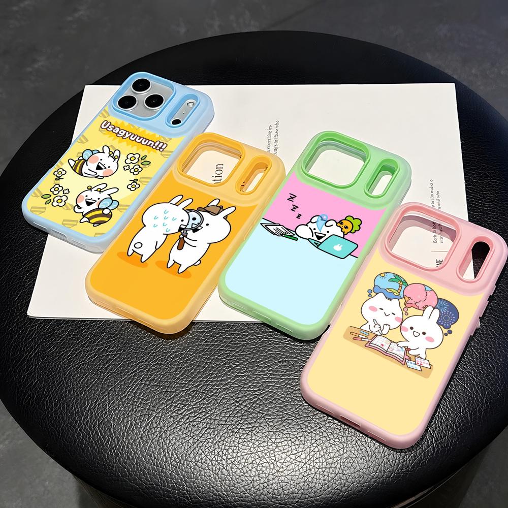 うさぎうん キュートなスマホケース 2-in-1 取り外し可 - Phone Cases With Card Holder のレビューと価格