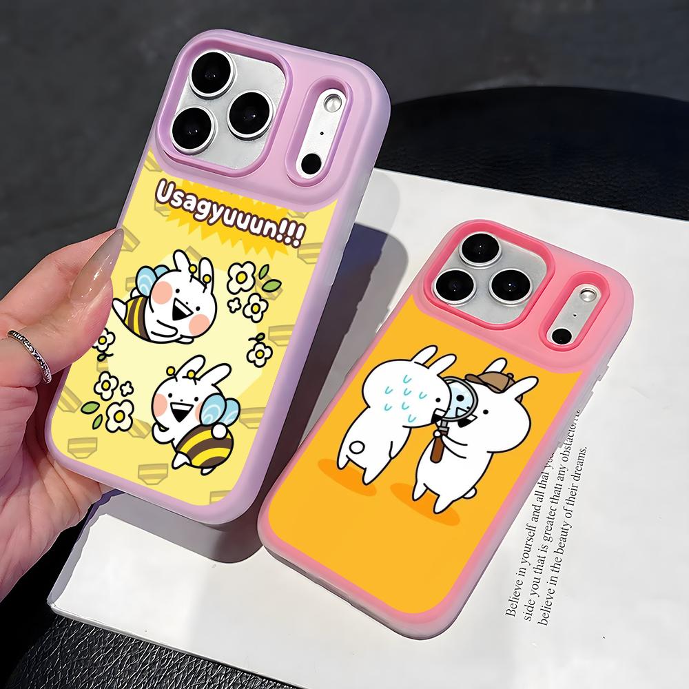 うさぎうん キュートなスマホケース 2-in-1 取り外し可 - Phone Cases With Card Holder のレビューと価格