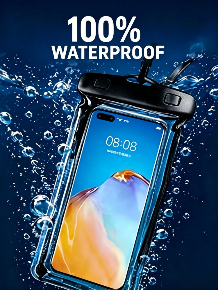 2ピース防水携帯電話ポーチ、水泳やダイビングに適しています。 - Phone Cases Beach のレビューと価格