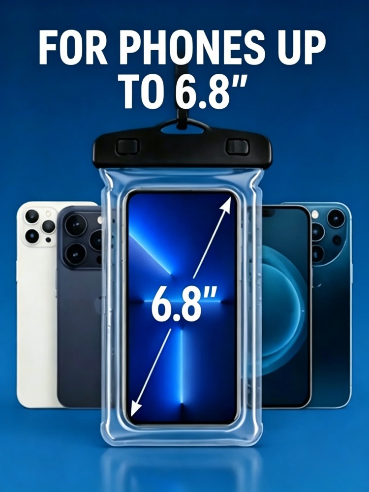 2ピース防水携帯電話ポーチ、水泳やダイビングに適しています。 - Phone Cases Beach のレビューと価格