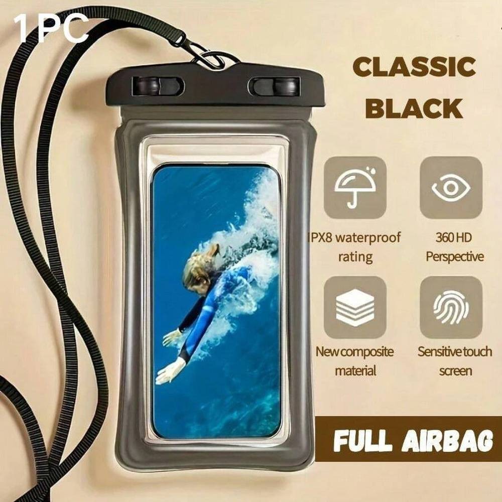 2ピース防水携帯電話ポーチ、水泳やダイビングに適しています。 - Phone Cases Beach のレビューと価格