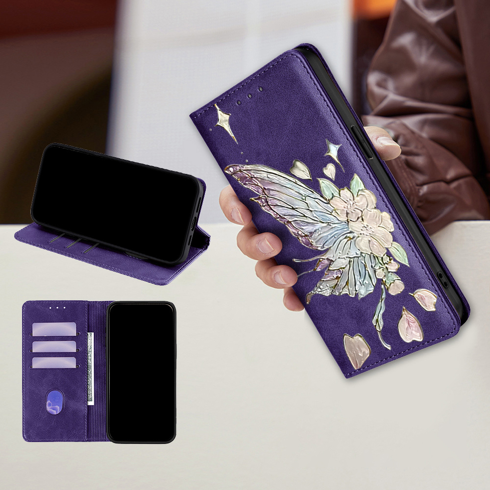 塗装済み磁気フリップレザーウォレットケース Samsung  - Flip Leather Case のレビューと価格